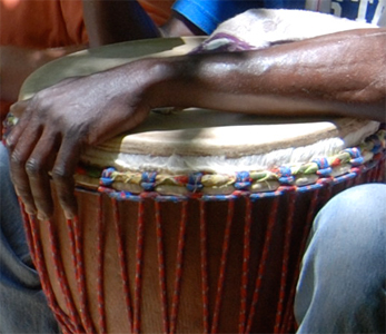 Drumming instead